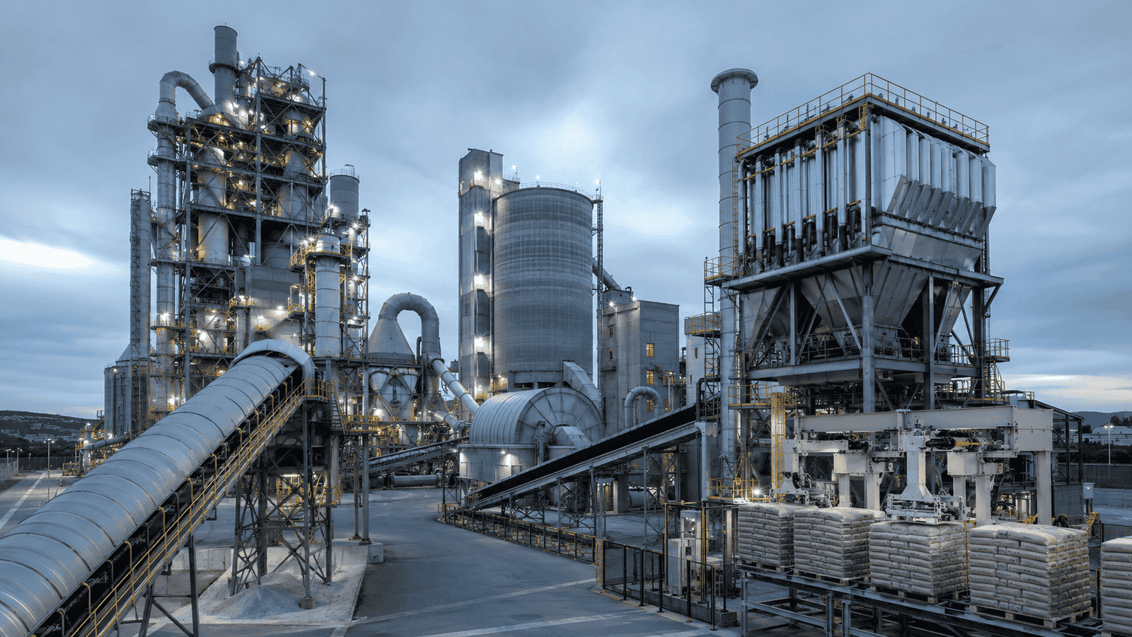 Cement Industry result area visual