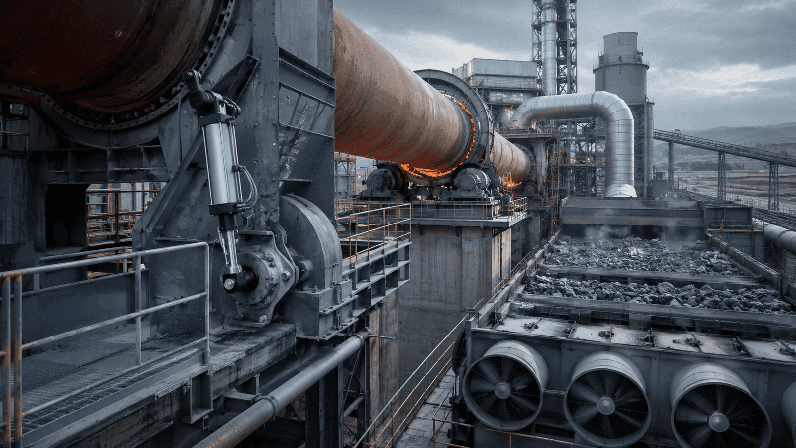 Cement Industry — Oven and Cooling Support