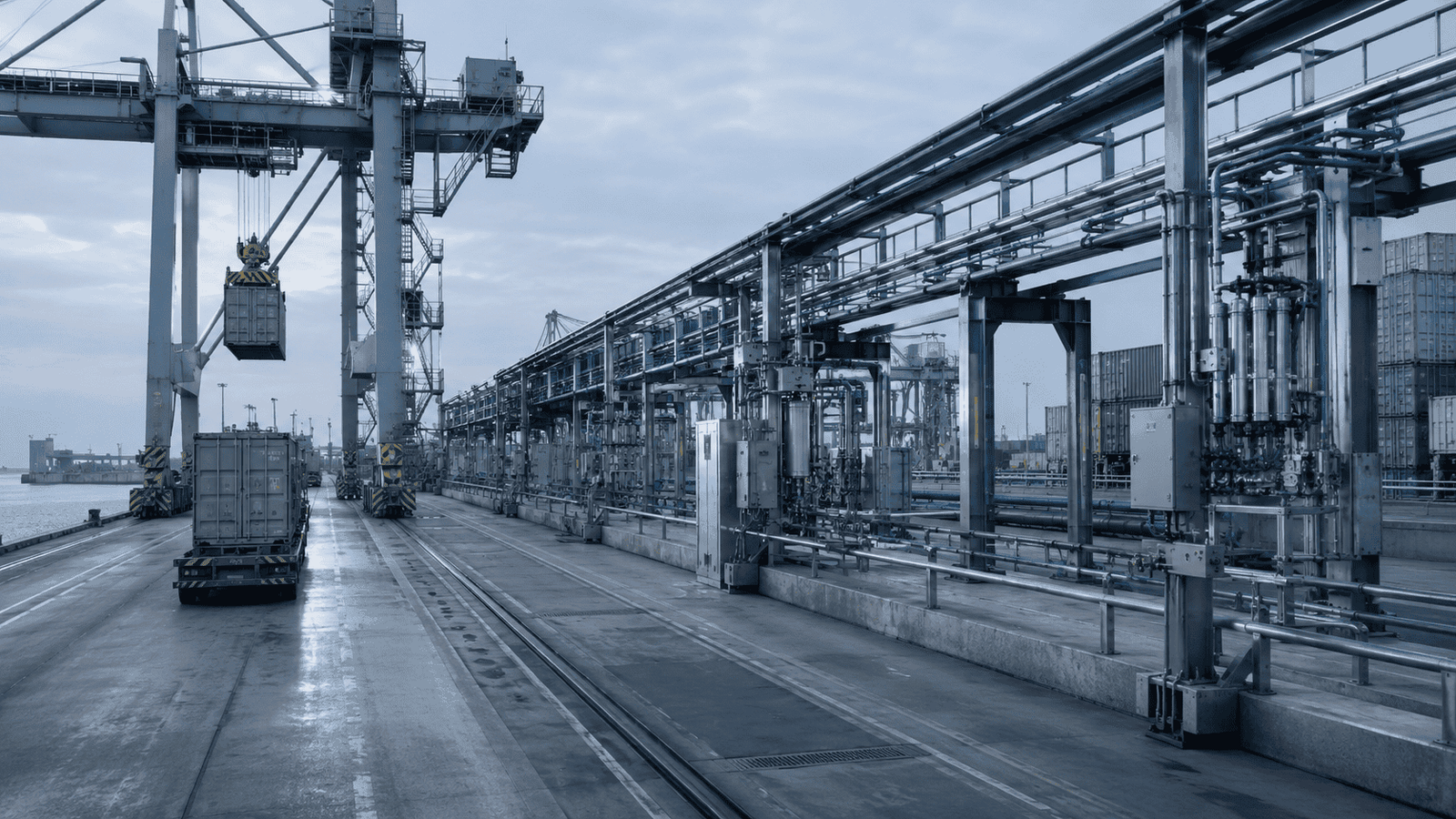 Port, Logistics & Facility Management — Freight Transport and Conveyor Systems