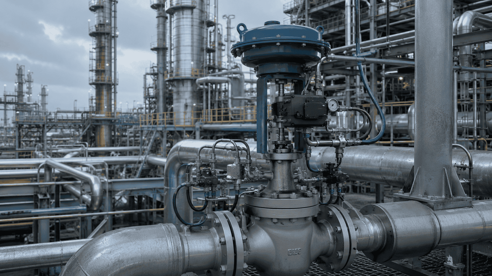 Petrokimya & Rafineri — Proses Vana Kontrolü
