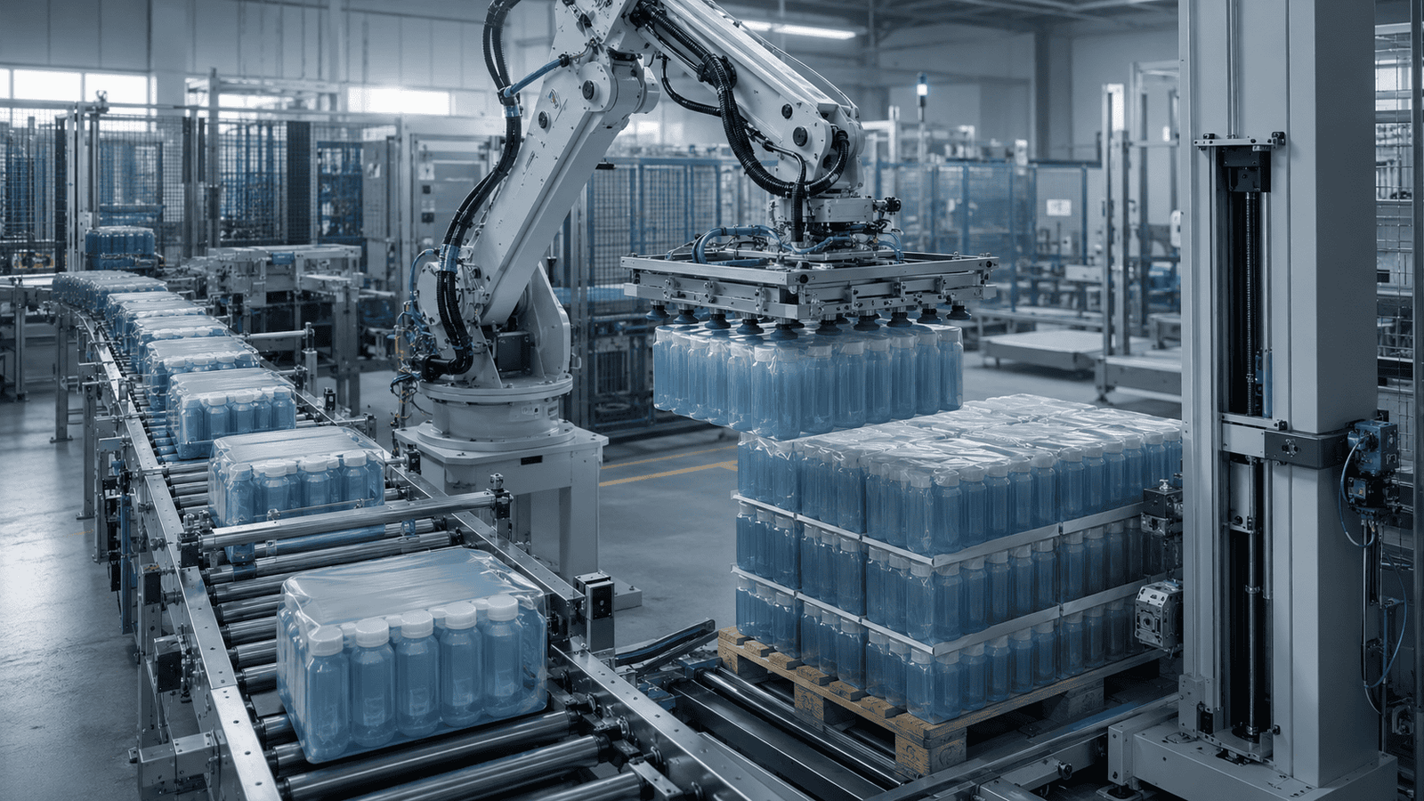 Plastic Industry — Packaging and Palletizing